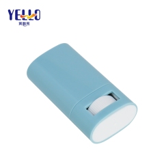 OEM Custom Deodorant Tubes Wholesale, 15ml Blue Sunscreen Plastic Stick Container