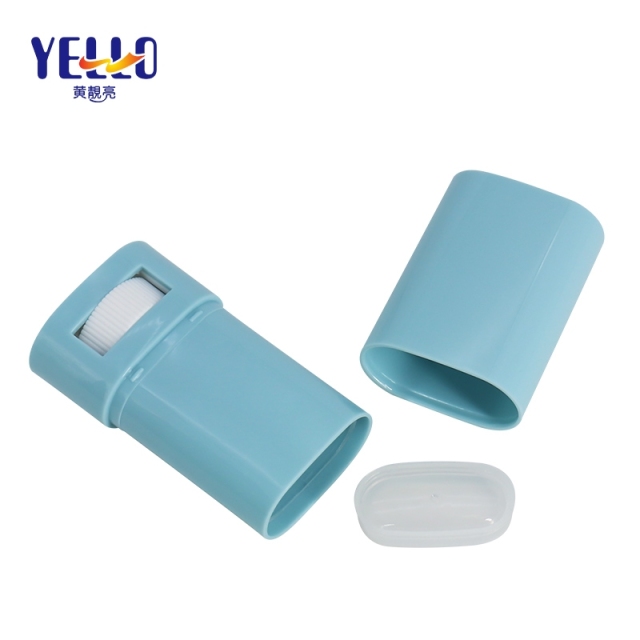 OEM Custom Deodorant Tubes Wholesale, 15ml Blue Sunscreen Plastic Stick Container