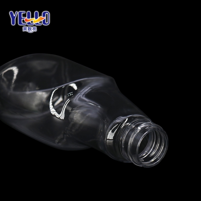 300ml 400ml PET Plastic Trigger Spraying Bottles / Empty Clear Disinfectant Container