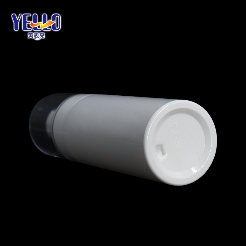 150ml Empty Cylinder Fine Mist Spray Bottles , White Facial Cosmetic Container