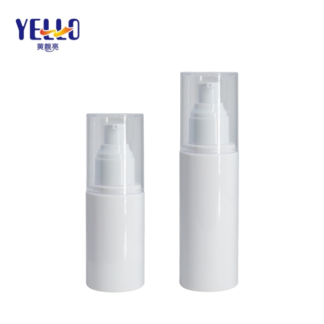 Best Quality Empty White Emulsion Bottle Essence Bottles , Privacy Customs