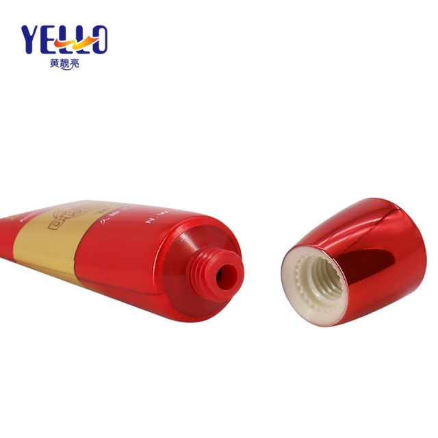 Wholesale 20g Red Squeeze Tube Packaging For Cosmetics