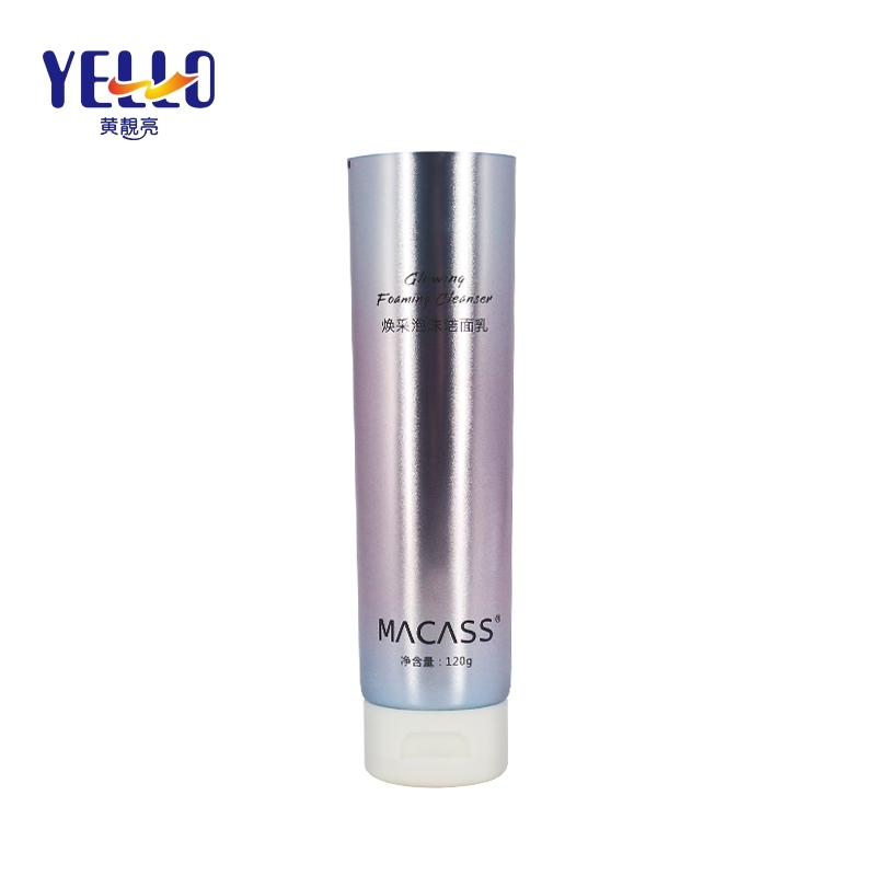 120g ABL Laminated Cosmetic Cream Lotion Tubes Packaging , Empty Skincare Product Container