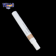 20g Empty White Cosmetic Cream Tube Containers , Plastic Skincare Package