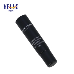 7ml Black Nozzle Head Plastic Ointment Tubes , Customized Colors Container