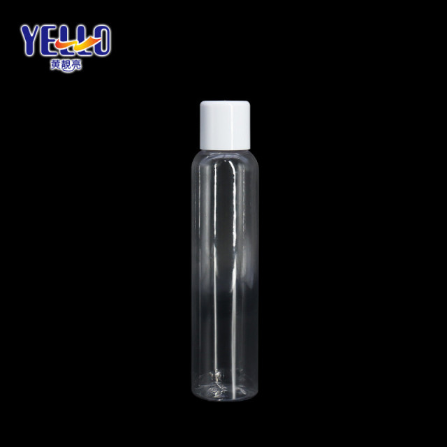 5oz 150ml Empty Plastic PET Clear Lotion Bottles With Screw Caps