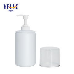 250ml 300ml 500ml Plastic Lotion Pump Bottles, HDPE Cylinder Shampoo Bottles