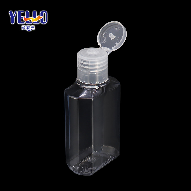 2oz 60ml Empty Clear Plastic PET Sanitizer Bottles
