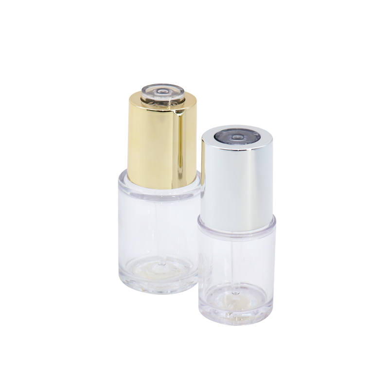 20ml Empty Clear Plastic Dropper Bottles For Essence Serum