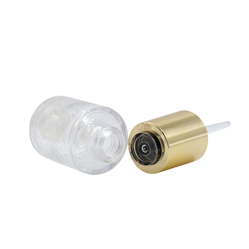 20ml Empty Clear Plastic Dropper Bottles For Essence Serum