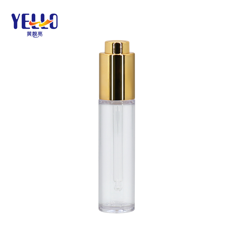 High Quality Golden Press Dropper Eco Plastic Bottles 25ml