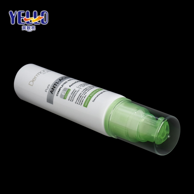 OEM Custom 40ml Cosmetic Airless Pump Tubes For Anti-Acne Essence