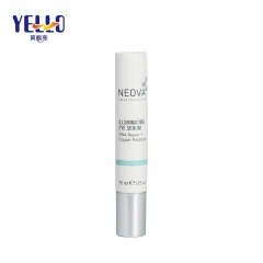 15ml 0.5 OZ White Eye Serum Cosmetic Squeeze Tubes With Applicator