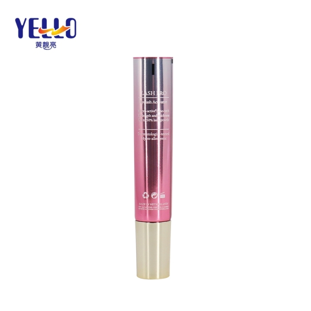 Custom10ml 15ml ABL Empty Eye Cream Tube Packaging With Metal Applicator