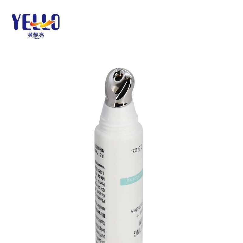 15ml 0.5 OZ White Eye Serum Cosmetic Squeeze Tubes With Applicator