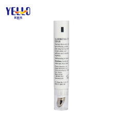 15ml 0.5 OZ White Eye Serum Cosmetic Squeeze Tubes With Applicator