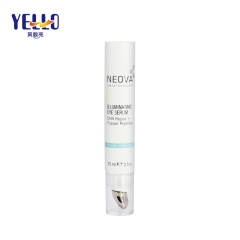 15ml 0.5 OZ White Eye Serum Cosmetic Squeeze Tubes With Applicator