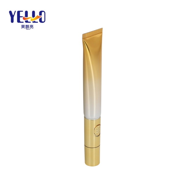 20g Golden Vibrating Massage Cosmetic Tube For Eye Cream