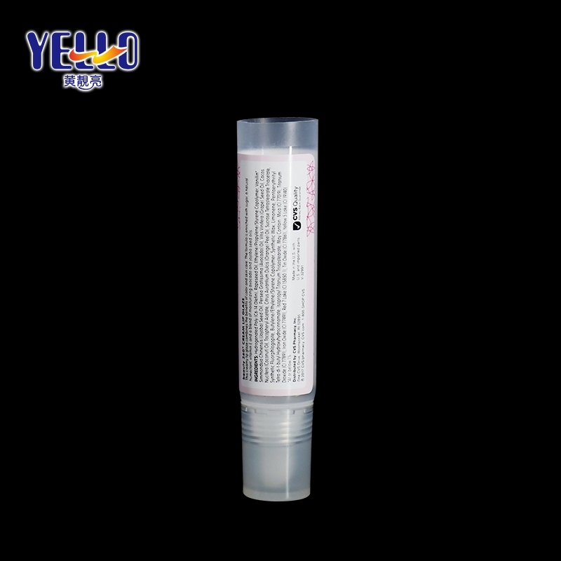 10ml Pink PE Cosmetic Squeeze Tubes Packaging For Lip Gloss