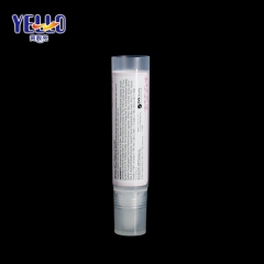 10ml Pink PE Cosmetic Squeeze Tubes Packaging For Lip Gloss
