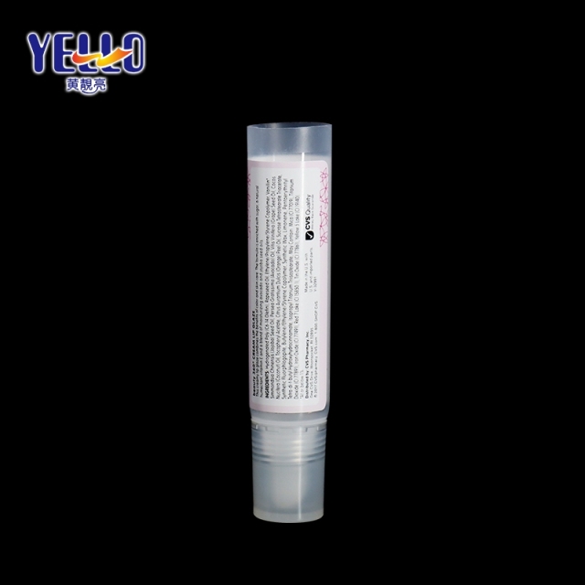 10ml Pink PE Cosmetic Squeeze Tubes Packaging For Lip Gloss