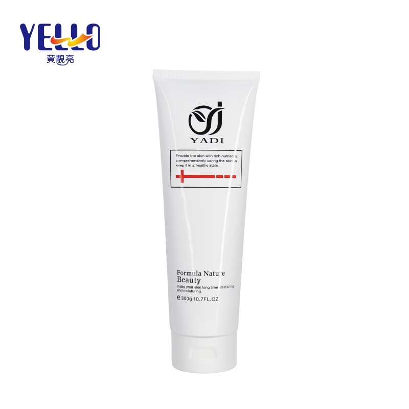 300g White Cosmetic Tube Empty Plastic Body Moisturizer Package Tubes