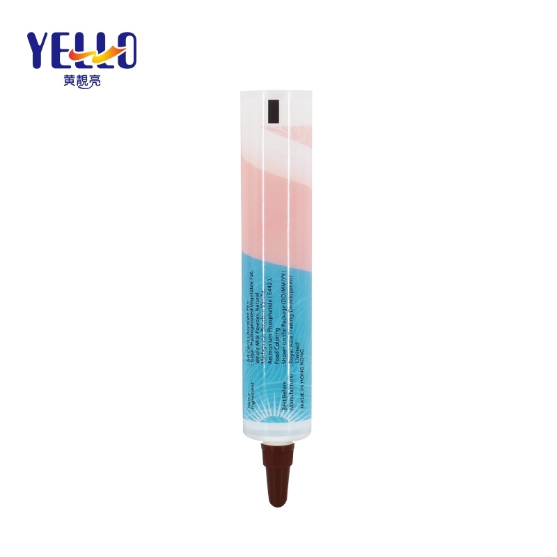 15g Empty Food Coloring Plastic Container Tubes , Nozzle Mouth Soft Packaging Tube