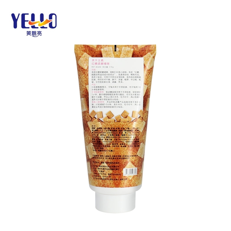 Customize Labeling Skin Care Body Scrub Container Tubes 330g 11oz