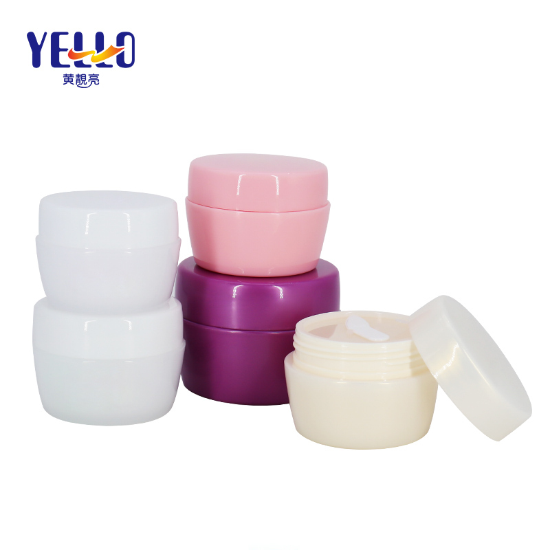 Wholesale 50g 80g Plastic Cosmetic Container PP Jars With Lid