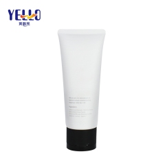 OEM Custom 100g Matte White Cosmetic Tube Packaging For Facial Cleanser
