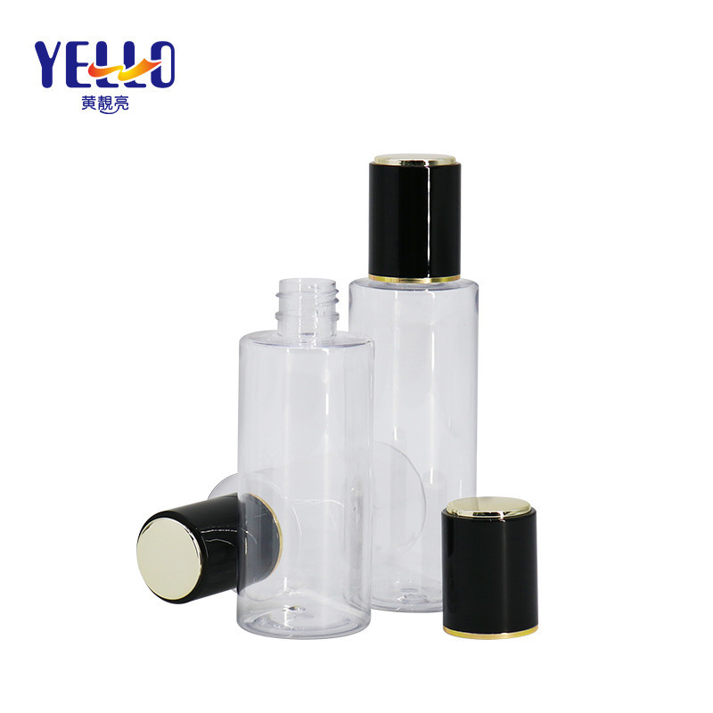 Clear Tranparent Empty Cosmetic Toner Container Bottle 80ml 120ml