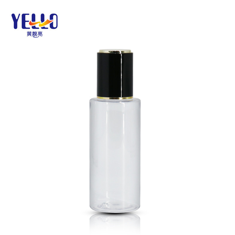 Clear Tranparent Empty Cosmetic Toner Container Bottle 80ml 120ml