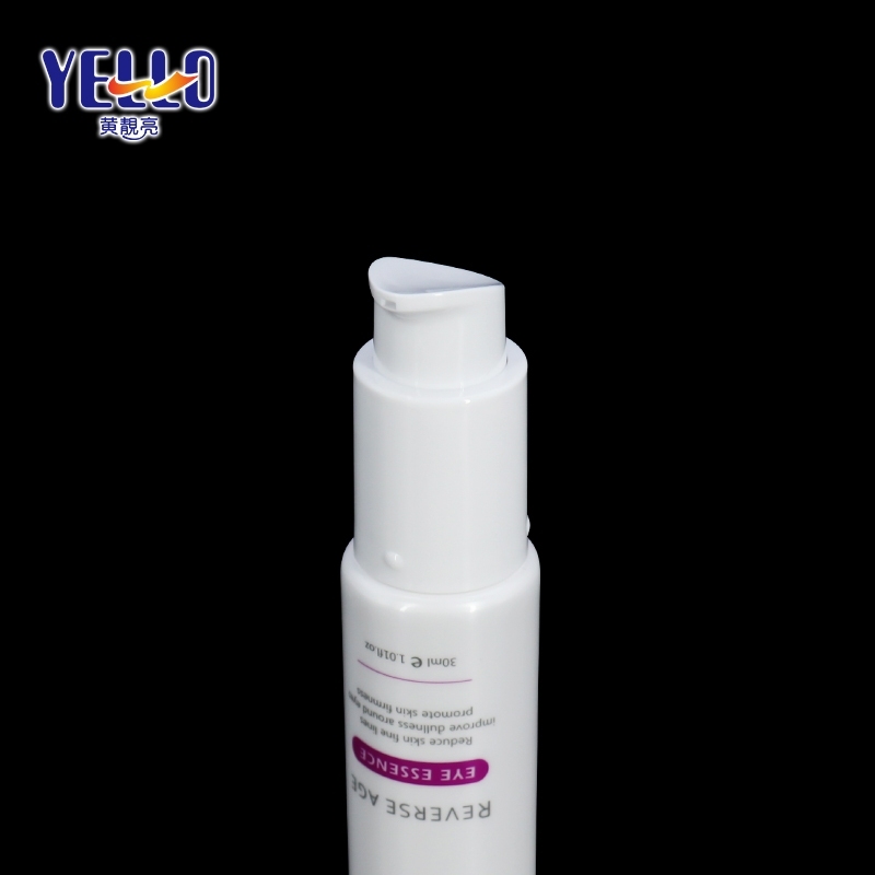 30ml 1 oz Refillable Airless Pump Cosmetic Squeeze Tube For Eye Essence