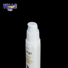 Unique 20ml 30ml White Cosmetic Tube Packaging With Airless Pump