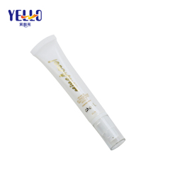 Unique 20ml 30ml White Cosmetic Tube Packaging With Airless Pump