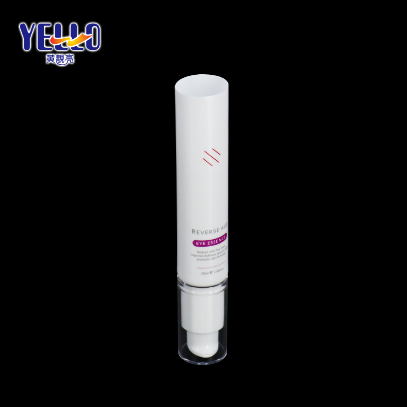 30ml 1 oz Refillable Airless Pump Cosmetic Squeeze Tube For Eye Essence