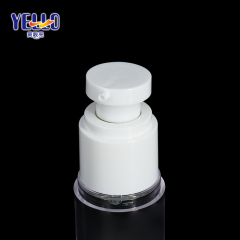 30ml 80ml 100ml Plastic Clear Airless Pump Bottles For Skincare Cream