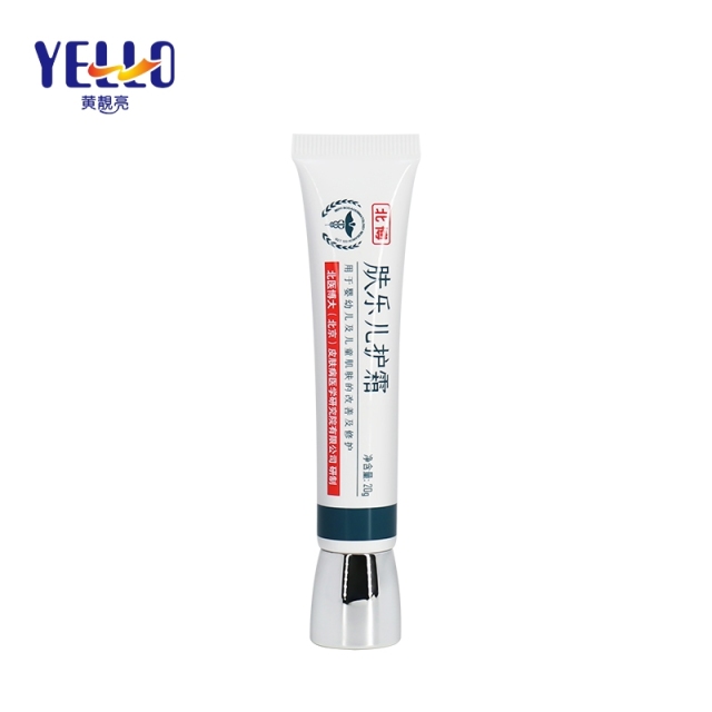 20g Luxury Baby Care Ointment Cream Tube With Metallize Cap