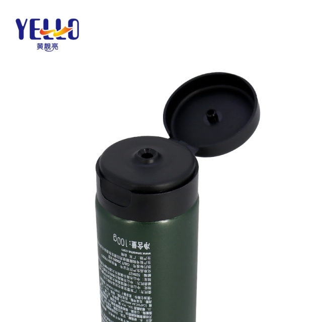 100ml Plastic Cosmetic Squeeze Tube Packaging For Man Facial Cleanser