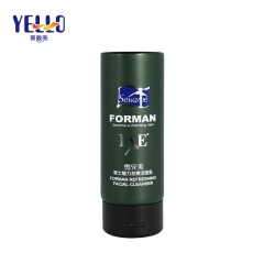100ml Plastic Cosmetic Squeeze Tube Packaging For Man Facial Cleanser