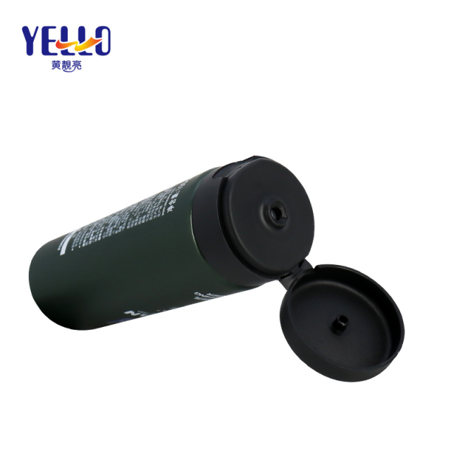 100ml Plastic Cosmetic Squeeze Tube Packaging For Man Facial Cleanser