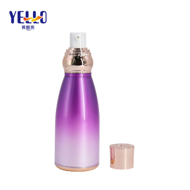 80ml 100ml Empty Purple Cosmetic Cream Bottles And Face Cream Jars