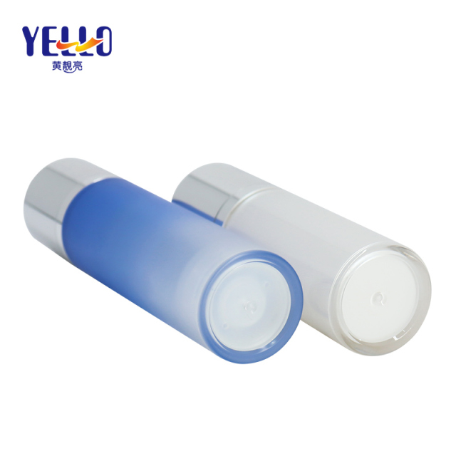 30ml 50ml Unique Foundation Lotion Airless Bottle With Twist Up Pump