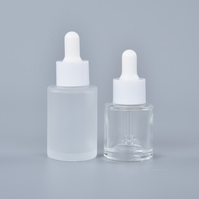 Wholesale Cylinder 20ml 30ml 50ml Glass Dropper Bottles For Serum Or Oil