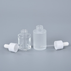 Wholesale Cylinder 20ml 30ml 50ml Glass Dropper Bottles For Serum Or Oil