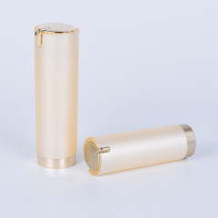 Luxury 15ml 30ml Press Airless Pump Bottles For Skincare Packaging