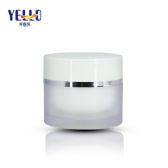 PS Material Plastic Cosmetic Cream Pots , Empty Face Moirsturizer Jar