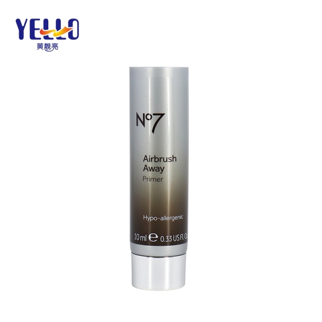 10ml 15ml Mini Empty Lotion Sample Cosmetic Packaging Tubes With Silver Cap