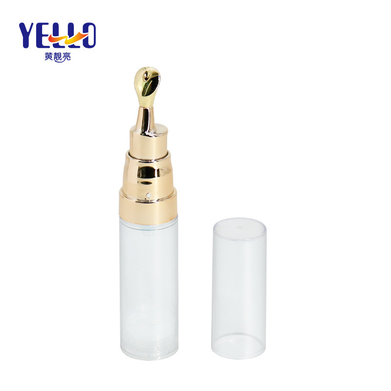 15ml Mini Airless Lotion Bottle With Massage Applicator