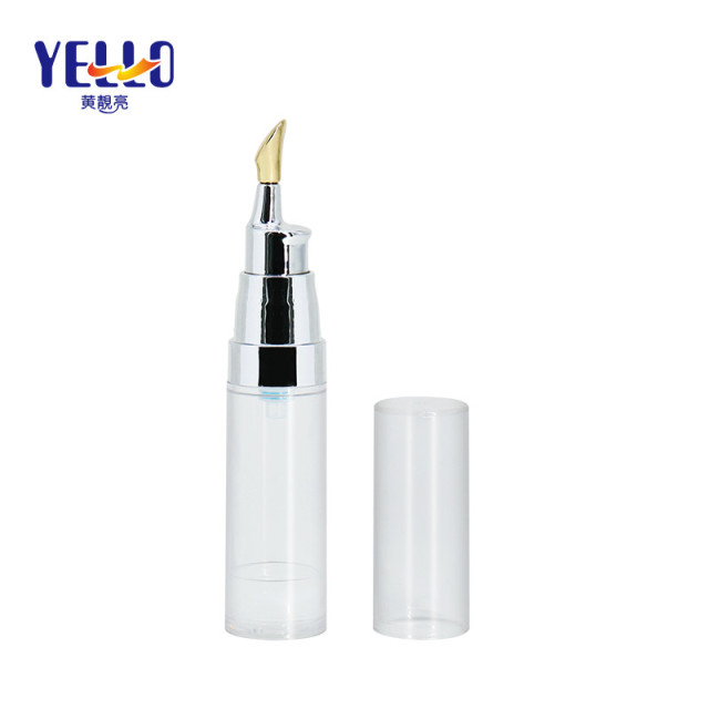 15ml Mini Airless Lotion Bottle With Massage Applicator